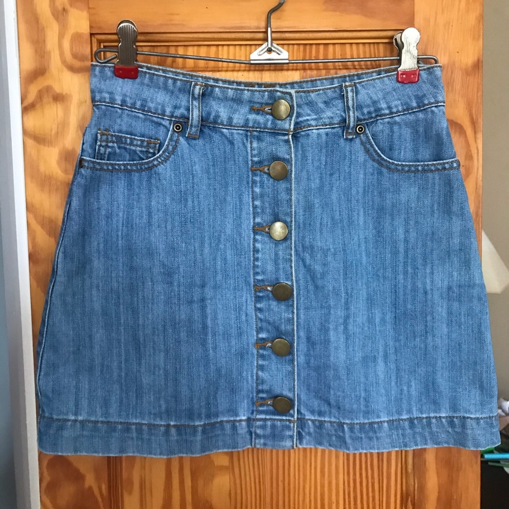 Denim Mini skirt